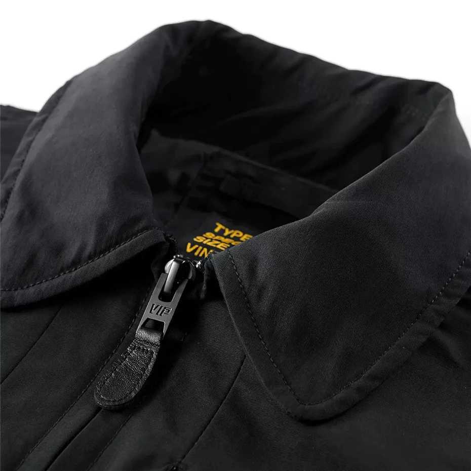 Bomber Jacket Men Techwear Cargo Jacket Spring Autumn Streetwear Baseball Jacket Coats Male Military Pilot Coat J251017