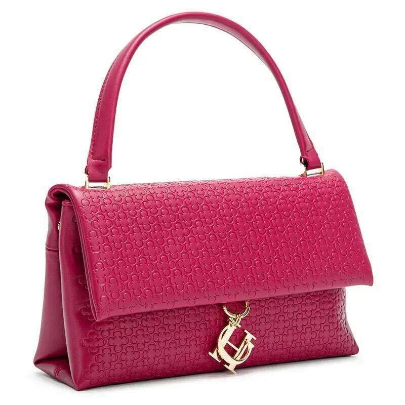 CH Women's Detachable Chain Light Underarm Bag Fashion Simple Large Capacity Solid Color Shoulder Strap