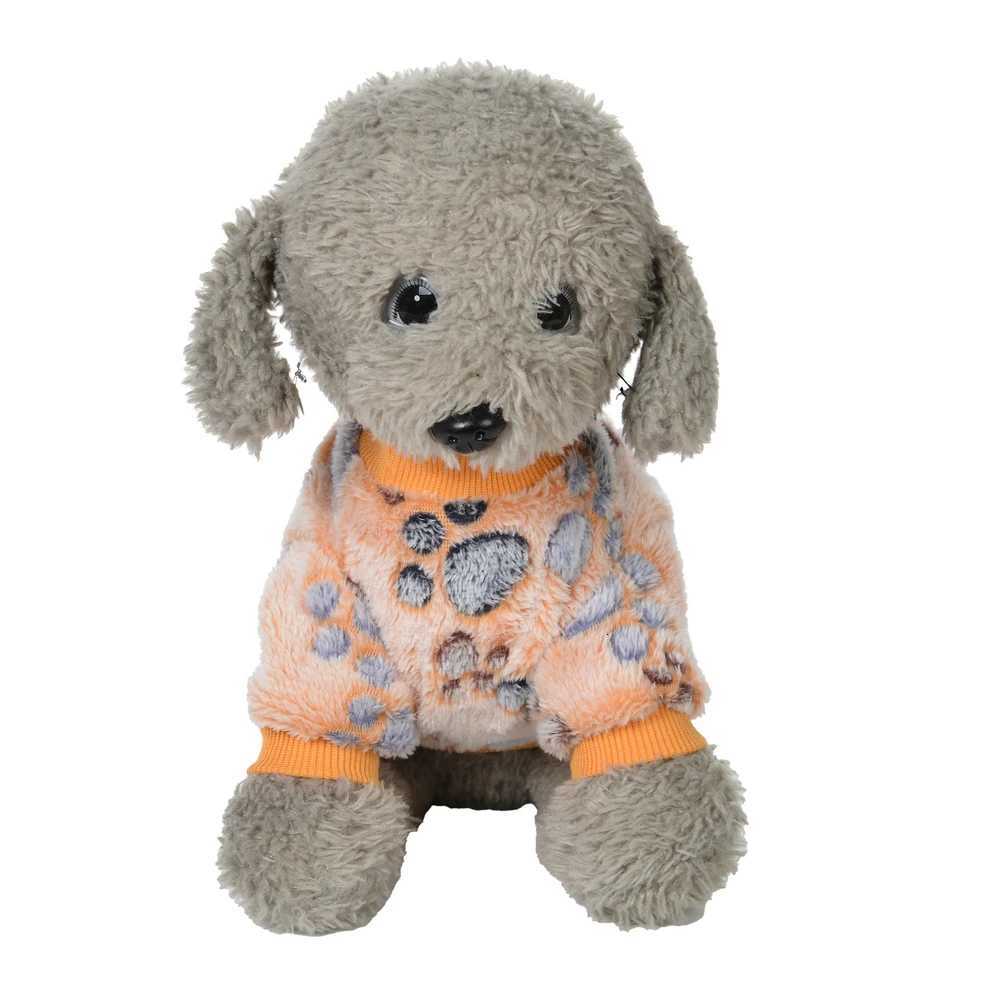 Warm Dog Sweater For Winter Autumn Cute Print Soft Puppy Clothes Fleece Pet Outfits For Small Medium Dogs Cats Chihuahua CoatW251017