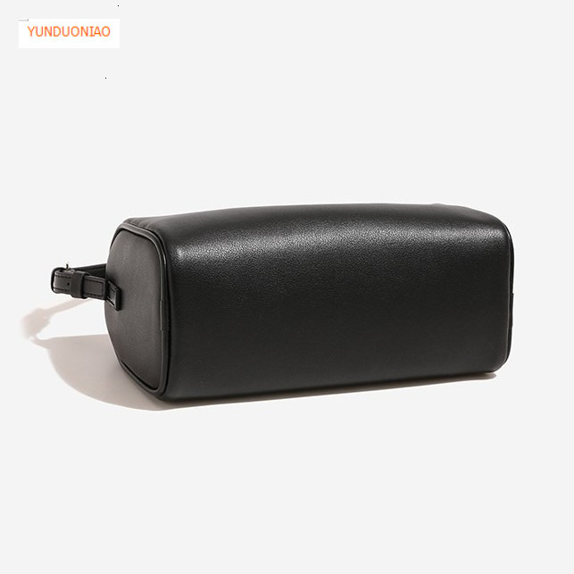 Suede cowhide luxury handbag new autumn and winter designer bag hand-held pencil case women's shoulder bag trendy and versatile women's hand