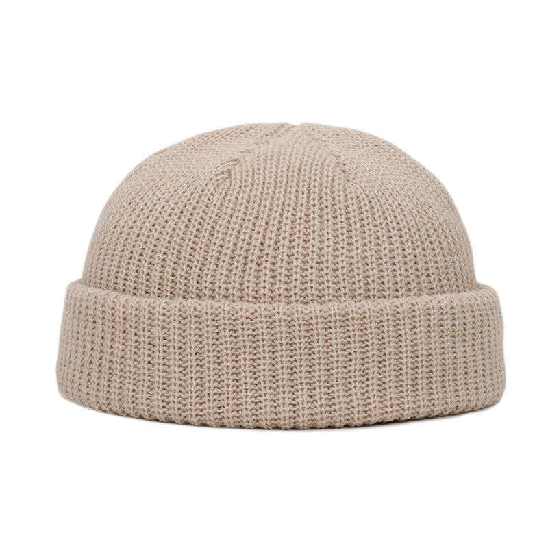 Beanie Designer Couple Autumn Winter Thin Knitted Men and Warm Pullover Women Cold Melon Skin Landlord Hat