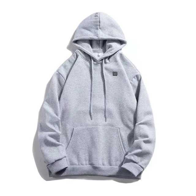 New Intelligent USB Heating Hoodie for Men Women Winter 5 Areas Coral Fleece Hooded Heated Clothes Outdoor Thermal Sportswear H251017