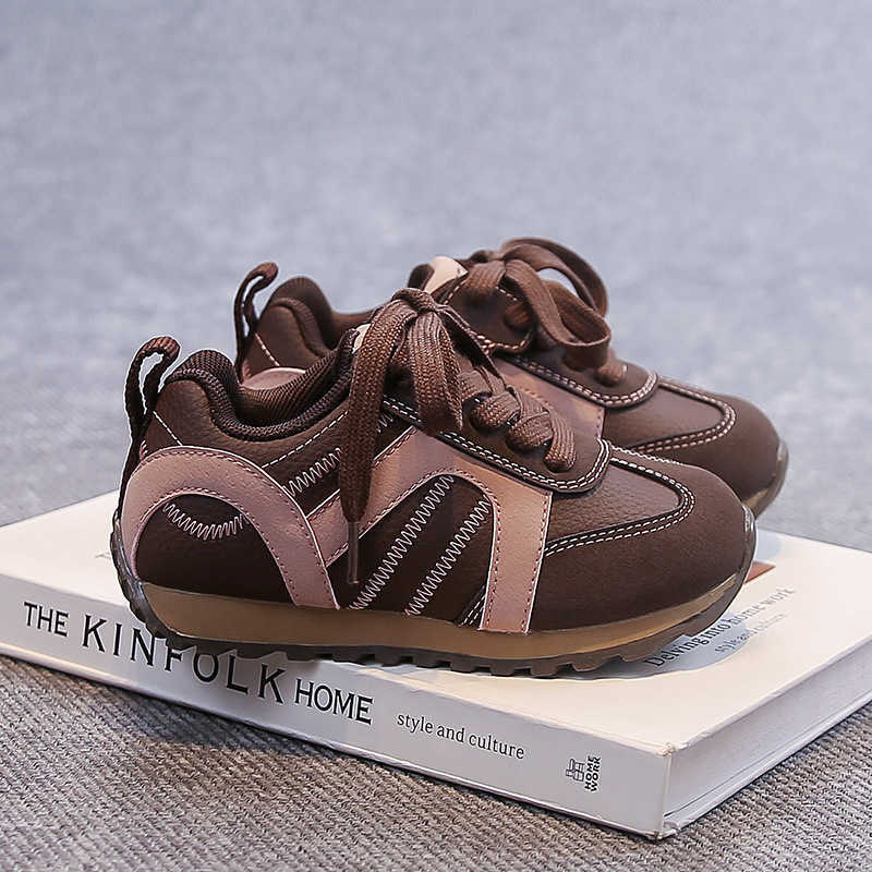 Childrens Shoes Forrest Gump Shoes 2025 Autumn Winter New Korean Fashion Beaded Boys and Girls Sneakers Stylish Casual Shoes W251017