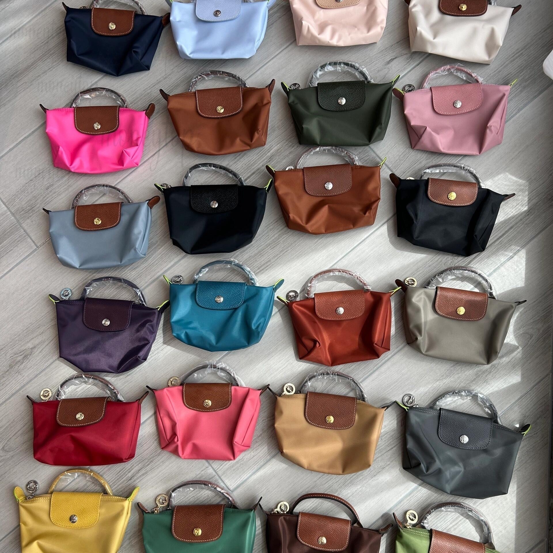 HighQuality French Longchamp Mini Dumpling Bag Mini Crossbody Shoulder Bag for Women with NoPunch Strap Versatile Phone Bag