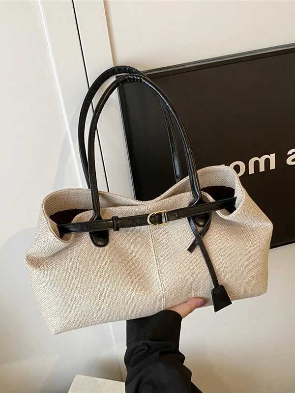 Time Cmuter Large Capaci Denim Handbag Wens 2025 New Spring Summer Color Blo oder Tote Bag Casual1 D251017