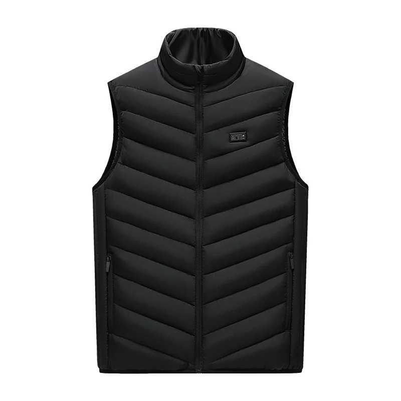 21PCS Heated Jacket Fashion Men Women Coat Intelligent USB Electric Heating Thermal Warm Clothes Winter Heated Vest Plus Size H251017