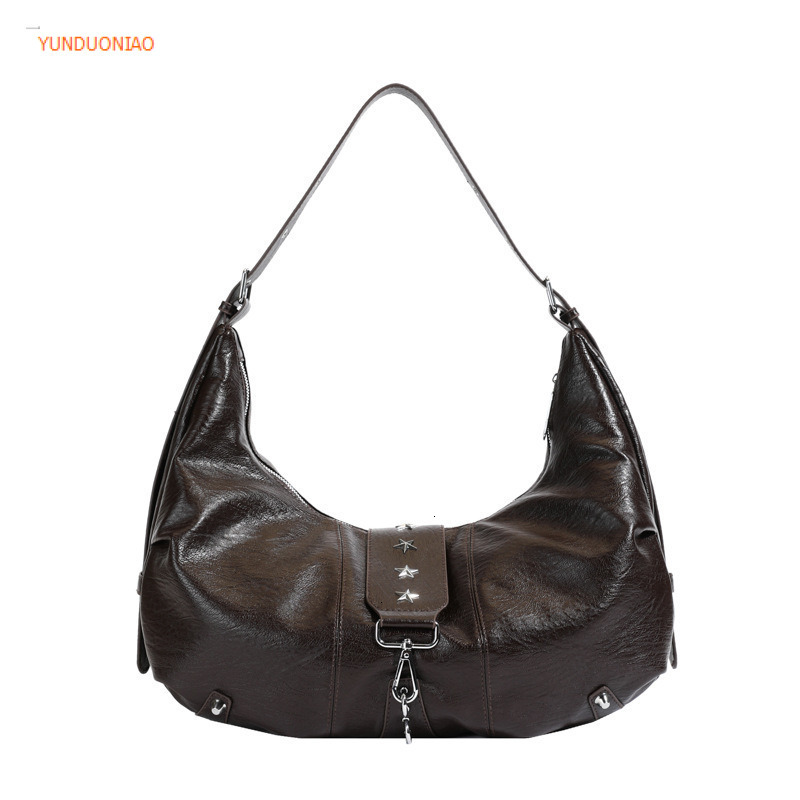 Autumn and winter new retro style designer bag large capacity women's shoulder bag new casual and fashionable women's crossbody bag luxury h