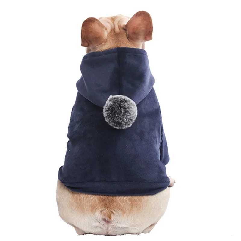 Fashion French Bulldog Pug Dog Coat Jacket for Small Medium Dogs Winter Warm Pet Clothes Puppy Yorkies Sweatshirt Pets ClothingW251017