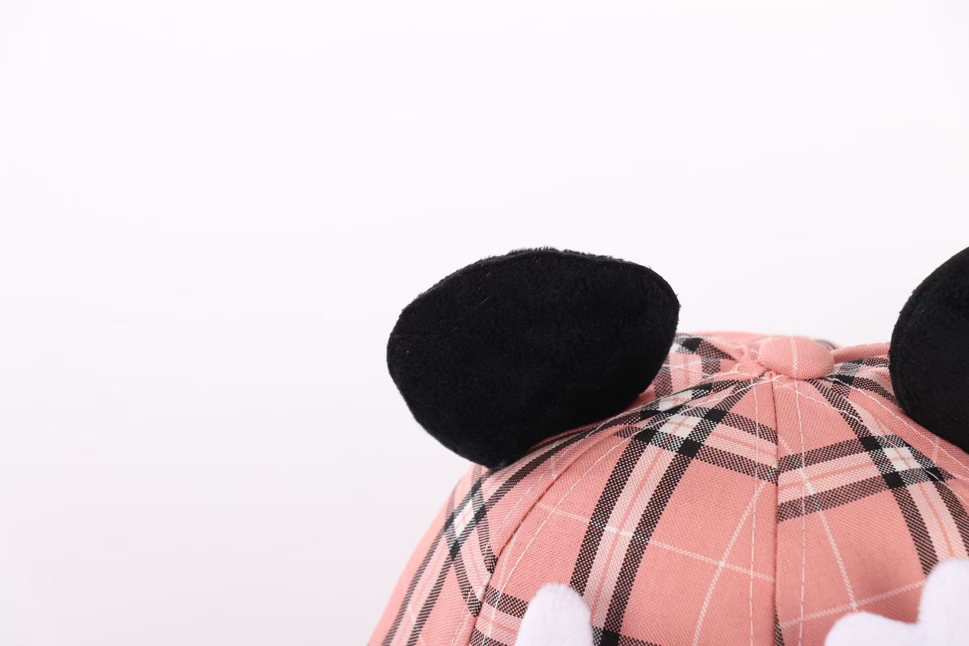 Cute cartoon children's hat with big ears design internet celebrity photo hat baseball cap