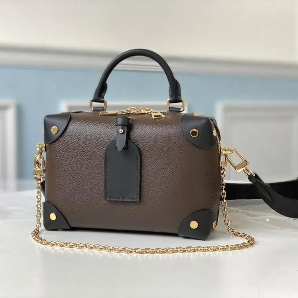 Box bag Shoulder Bags Women Classic Flap Crossbody Bag with Chain Strap Lady High Quality Girl Chest Fashion Rivet Handbags