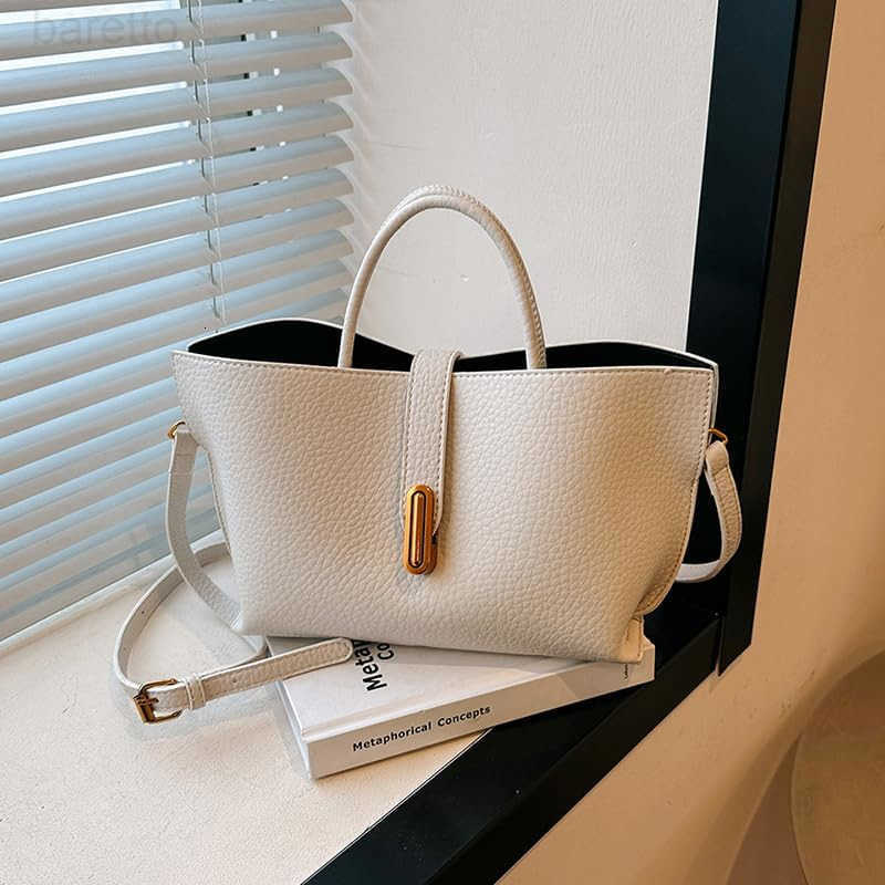 Bucket Bags for Women Vintage Bucket Shoulder Crossbody Tote Bag Faux Leather Top Handle Purse Z251017