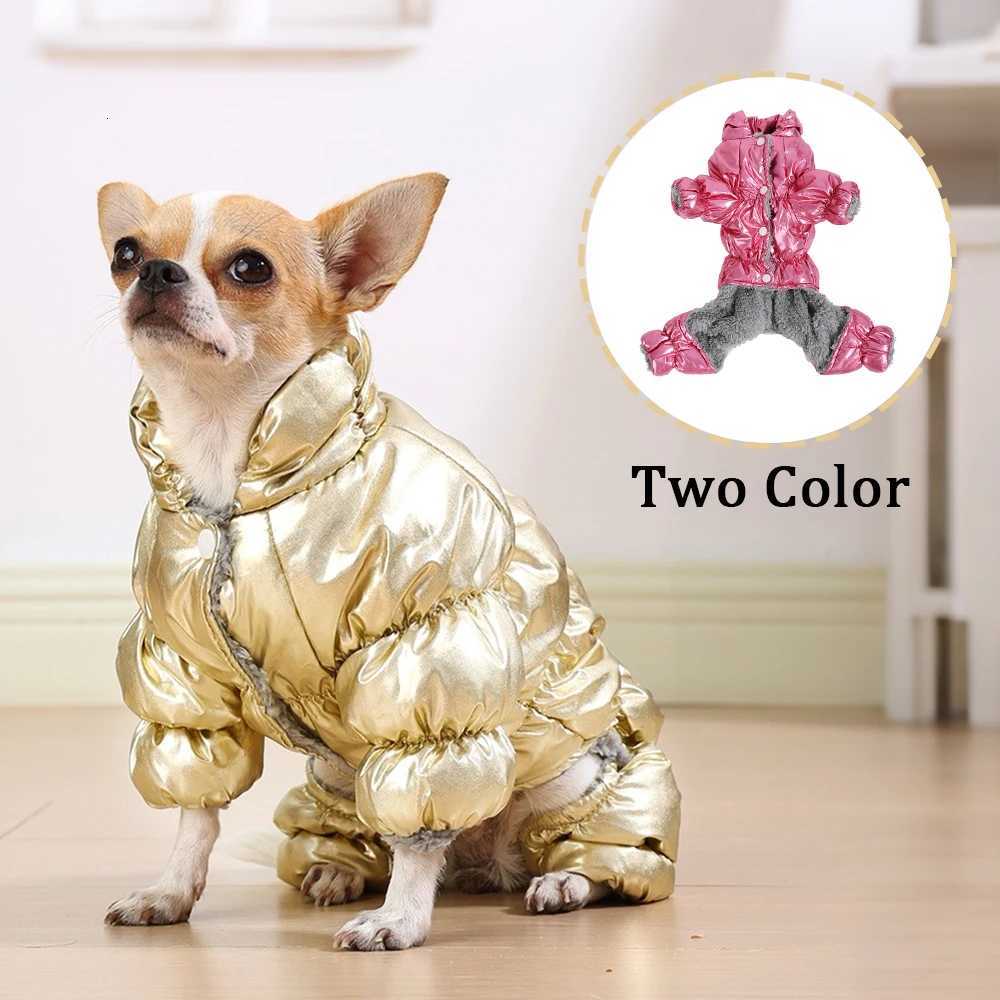 Waterproof Pet Clothes Winter Warm Puppy Jacket For Small Medium Dogs Cats Thicken Fleece Jumpsuit Chihuahua Yorkshire CostumesW251017