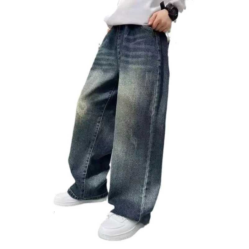 Boys Jean Pants Long Trousers Denim 2025 Perfect Spring Autumn Babys Kids Teenagers High Quality School Childrens ClothingT251017