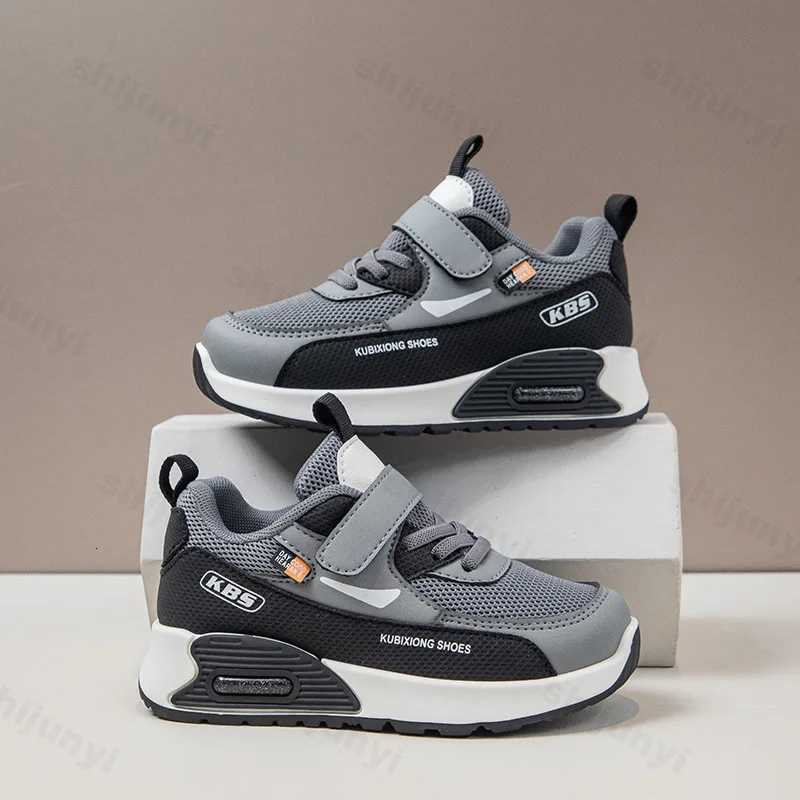 Childrens Platform Sneakers Spring Autumn New Girls Mesh Breathable Flats Lightweight Comfortable Non Slip Boys Running ShoesT251017