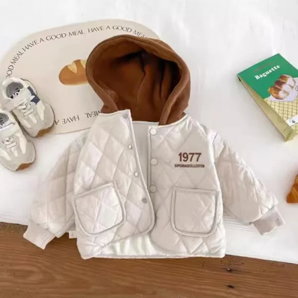 Winter Cottonpadded Jacket Boy Kids Thickness Coats Children Outerwear Winter Autumn 251015