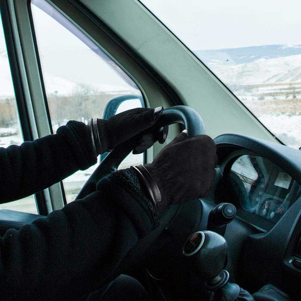 Waterproof Winter Gloves for Men Women Touchscreen Antislip Heated Glove Thermal Gifts for Dad Z251017