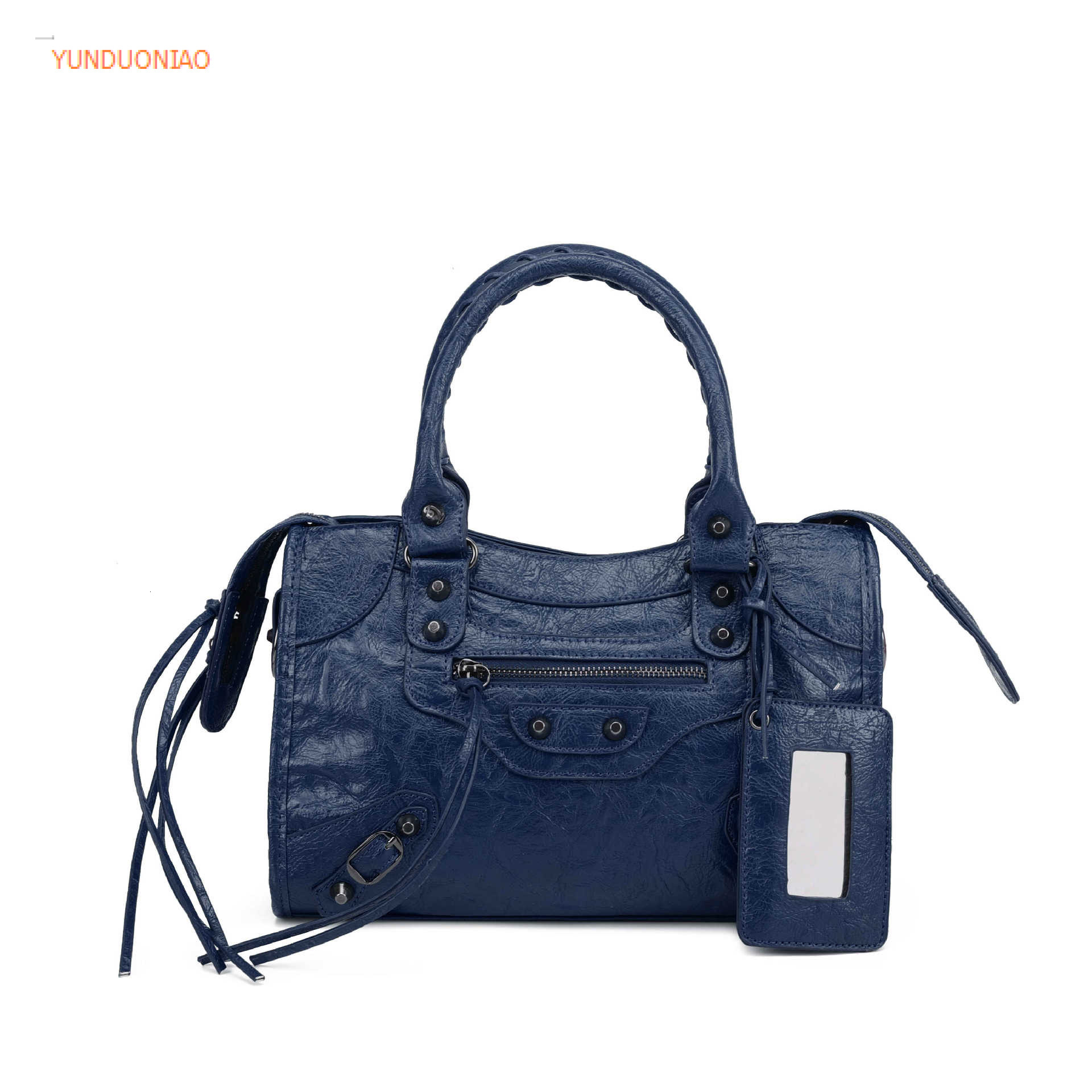 Women's luxury handbag women's crossbody bag mini tassel new autumn and winter designer bag women's motorcycle bag women's shoulde