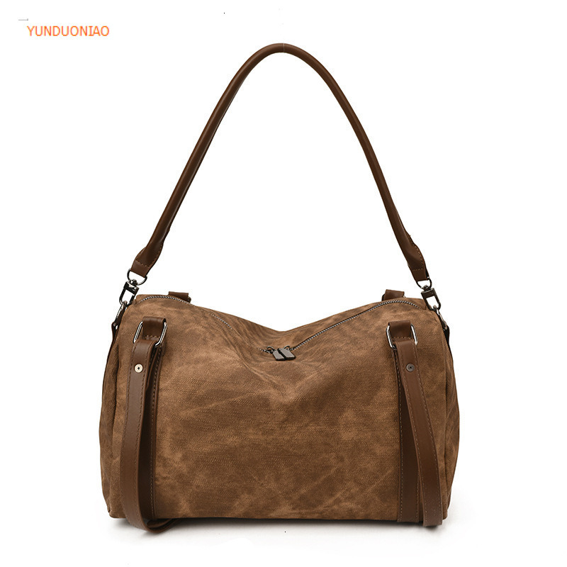 Autumn and winter new designer bag Boston bag large capacity women's shoulder bag fashion trend women's crossbody bag luxury handbag