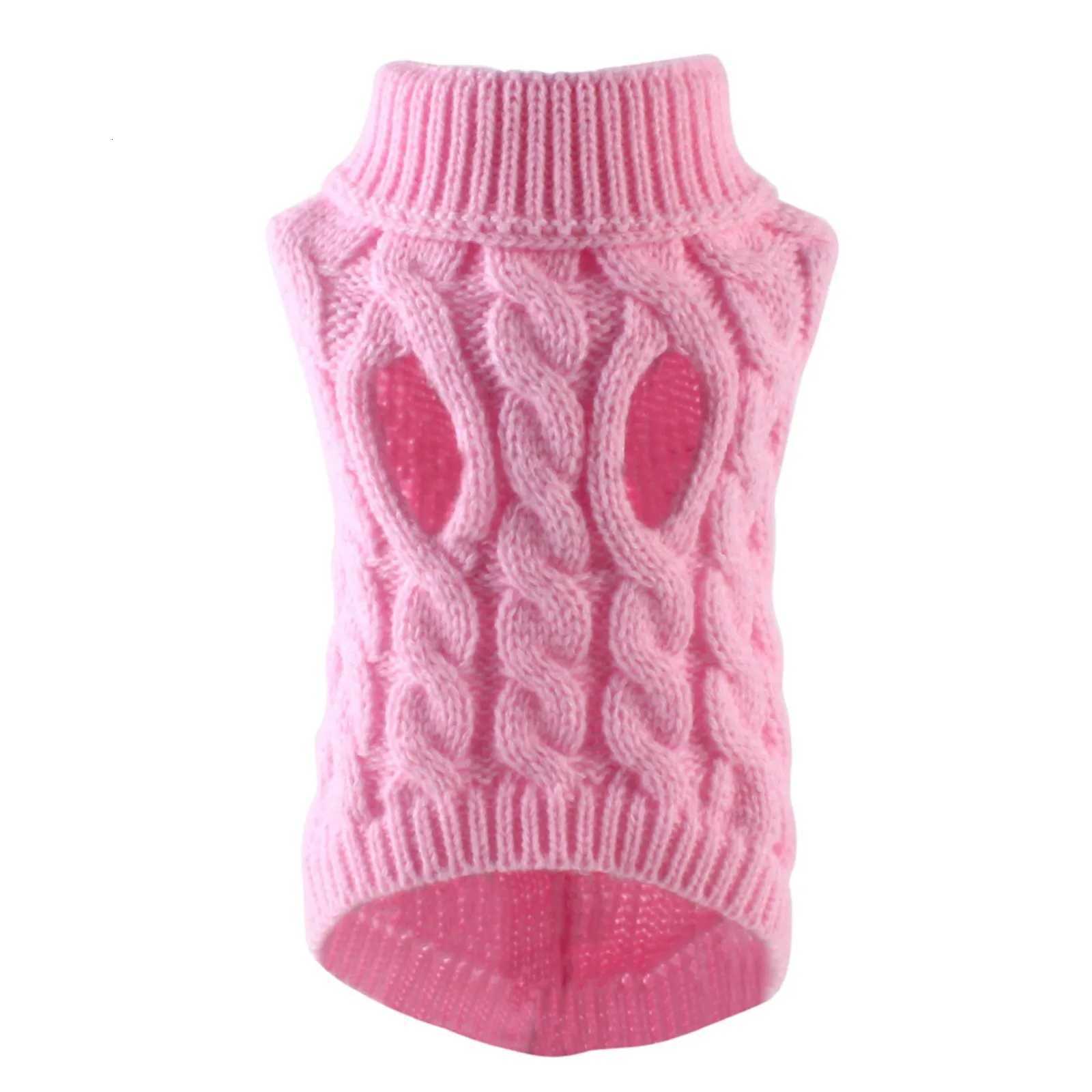 Dog Winter Clothes Knitted Pet Clothes For Small Medium Dogs Chihuahua Puppy Pet Sweater Yorkshire Pure Dog Sweater Ropa PerroW251017