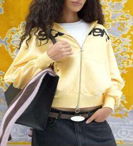 Spring Summer Loose Simple Fashion Casual Street Sweatshirt Men's And Women's Fresh Style Dress Up Hoodie Zipper Jacket