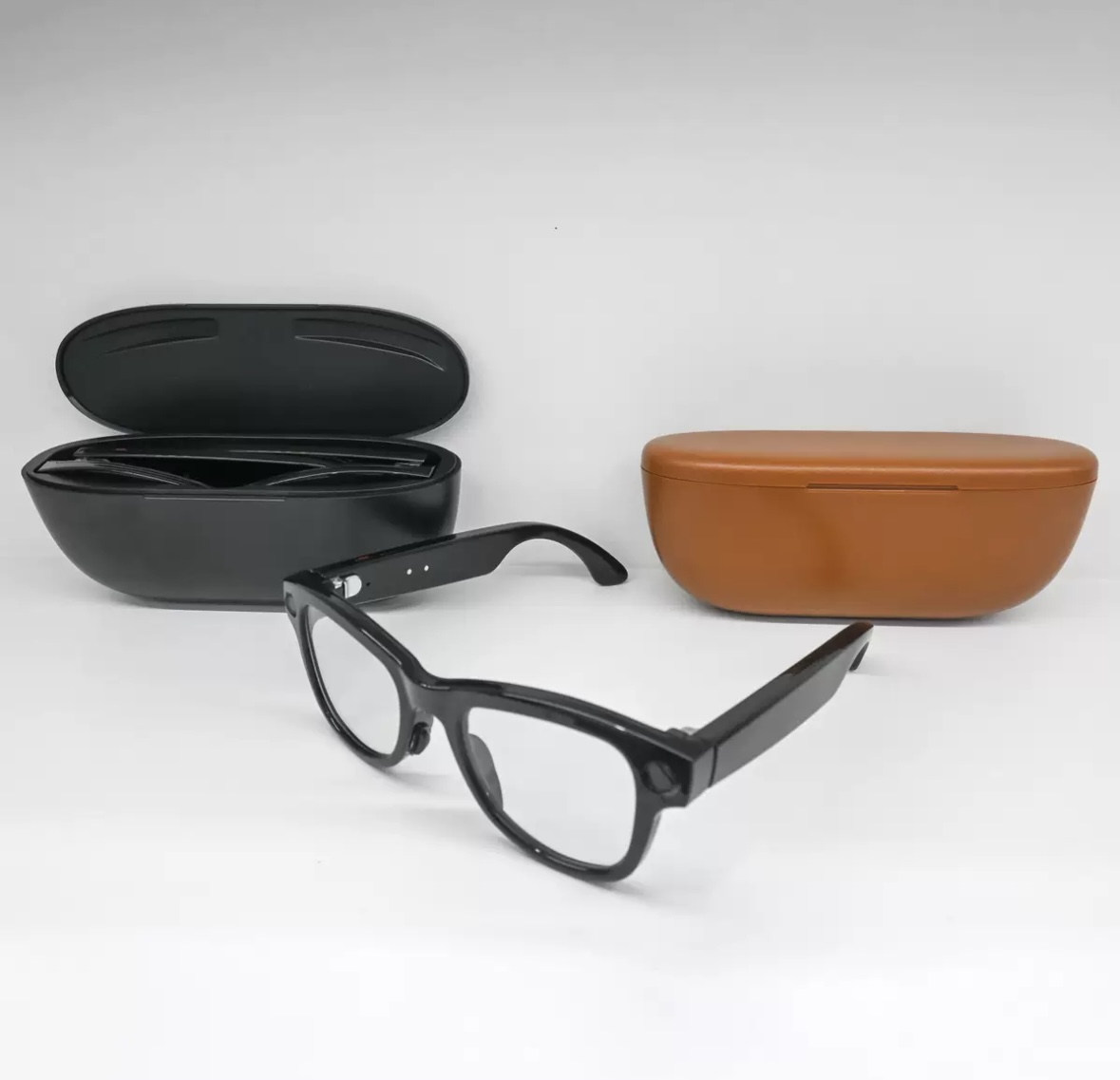 New Patent-Designed Smart AI Glasses: Dual-Core Charging Case, HD Camera & All-Day Comfort