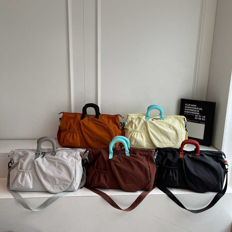 Fashionable Luggage Bag Outdoor Sports Swimming Fitness Bag Multifunctional Lightweight Large Capacity Handbag Travel Bag 250415