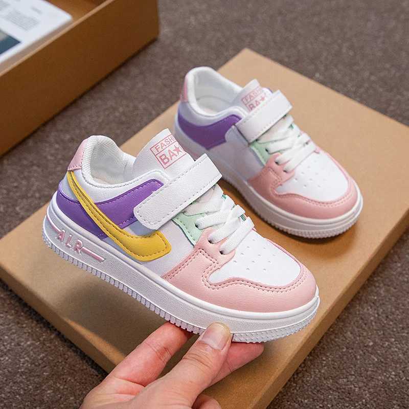 Sweet Children Soft Sports Shoes Spring Autumn New Breathable Board Shoes Boys Girls Fashion Sneakers Lovely Gifts for KidsT251017
