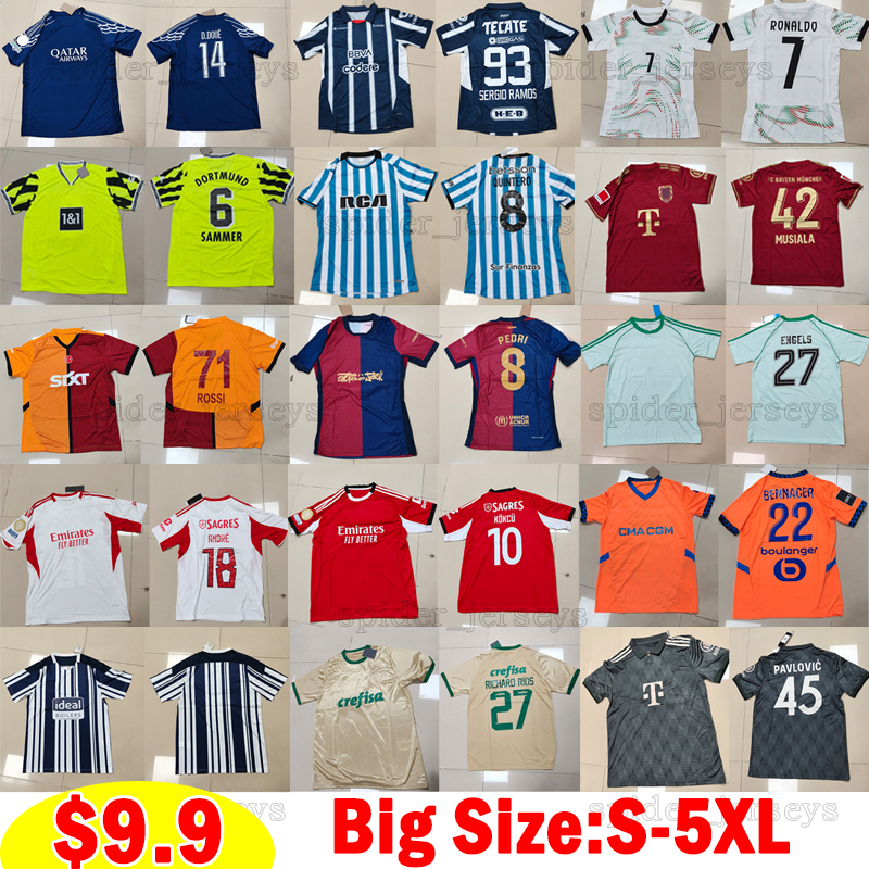 Palmeiras Benficas Galatasaray Soccer Jerseys Marseile OM barce Dortmunds celticfc Clearance sale Racing Club de Avellaneda Bayerns Portugal Monterrey santos