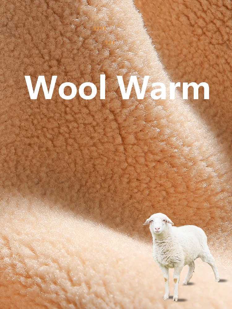 Winter Warm Mens Warm Leggings Tight Mens Long Johns Fleece Wool Warm Underwear Elastic Tights Male Thermal Warm Pants H251017