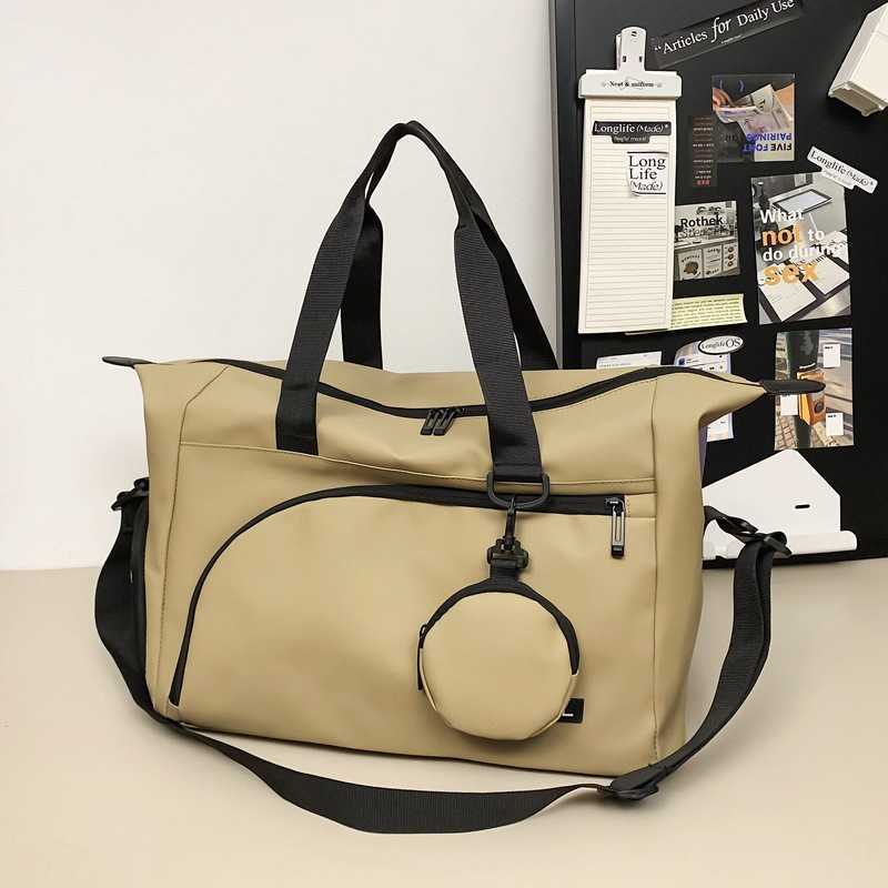 New Sports Travel Bag Multifunctional Luggage Bag with Coin Purse Fashion Handbag Independent Shoe Compartment Gym Bag 250415