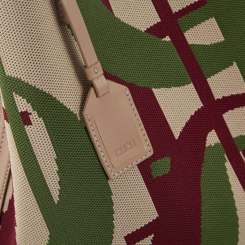 Fashionable Classic New Solid Color Outer Bag Women's Exquisite Handcrafted Weaving Large Capacity Handbag