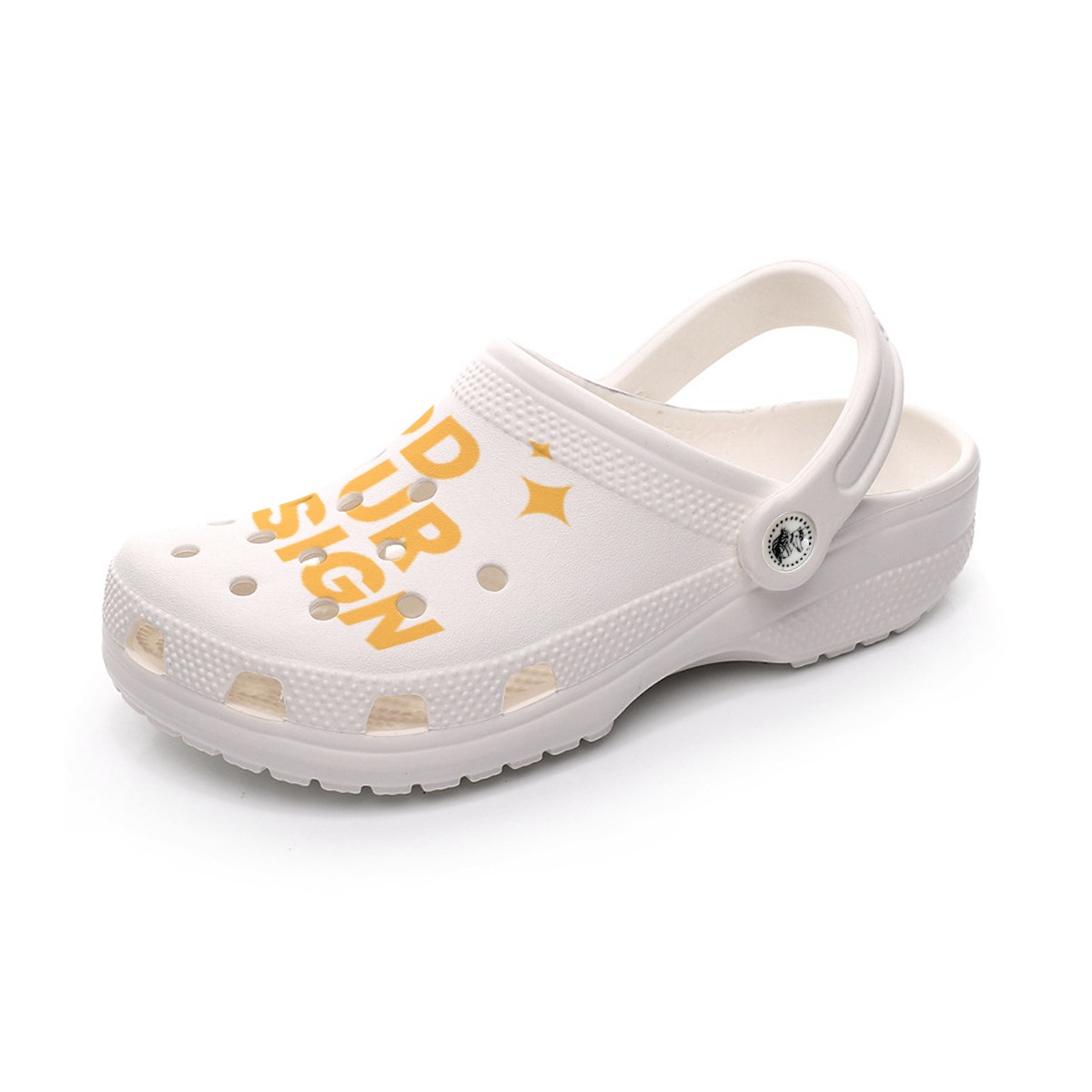 DHgatepod Men's Allover Print Classic Clogs | 2-Way Sandal & Slipper | Lightweight Soft EVA | Indoor Outdoor Use