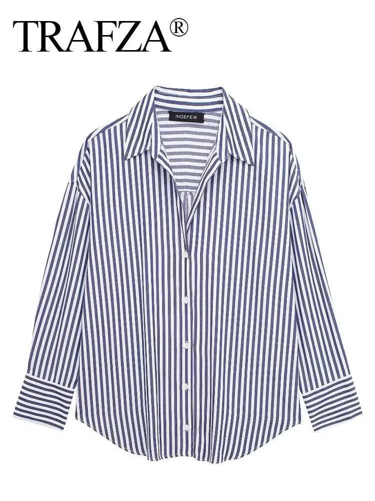 HH Summer Womens Elegant Long Sleeve Lapel Blouses Casual Vneck Single Breasted Loose Shirt Office Lady Commuter Tops J251017