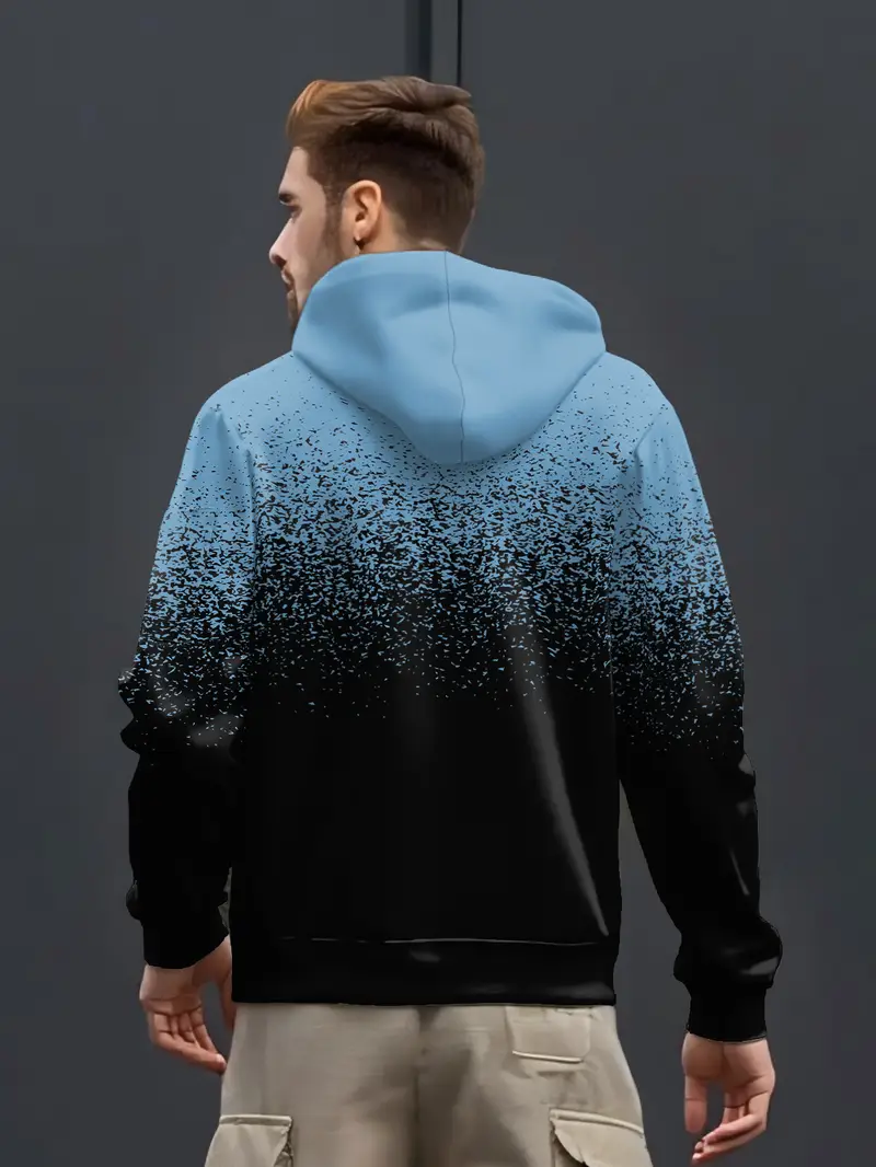 Men's Women's Athleisure Half Zip Pullover Hooded Sweatshirt Soft Fleece Loose Fit Top for Gym Casual Wear Plus Size2-1-1