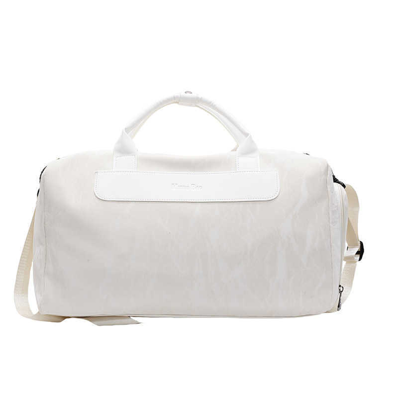 New Fashion Single Shoulder Travel Bag Outdoor Dry Wet Separation Sports Handbag Large Capacity Lightweight Yoga Fitness Bag 250415