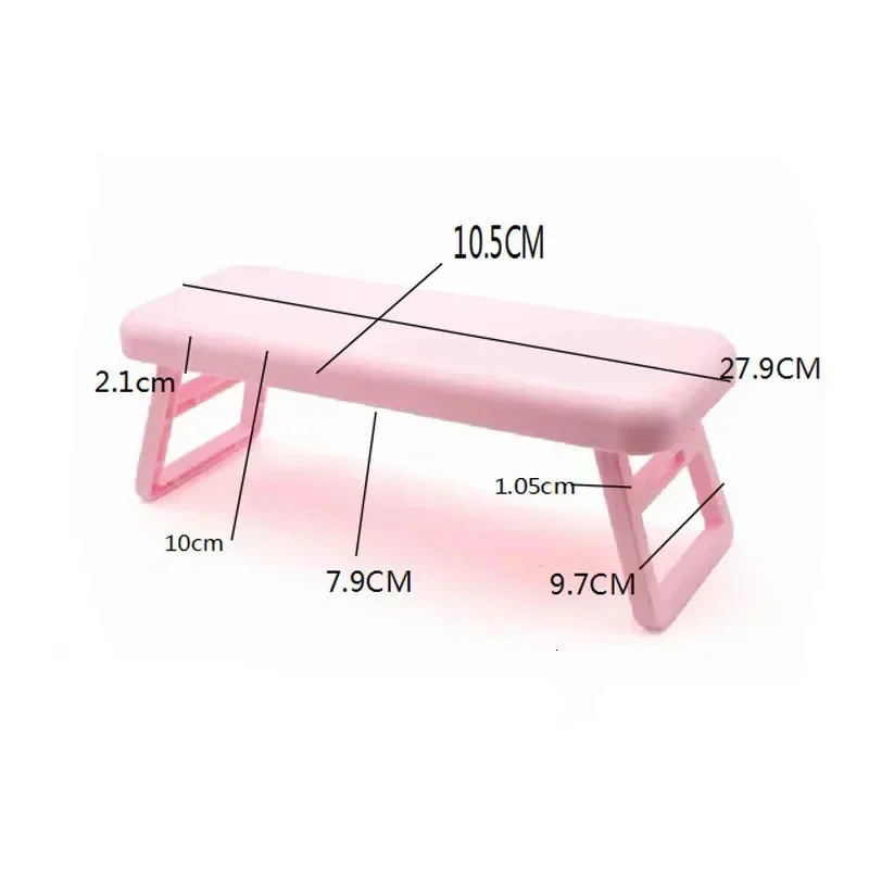 Folding Nail Hand Manicure Rest Arm Stand Pillow Cushion Holder Table Desk Armrest Sponge Support Mat Polish Tool Practice Salon 251014