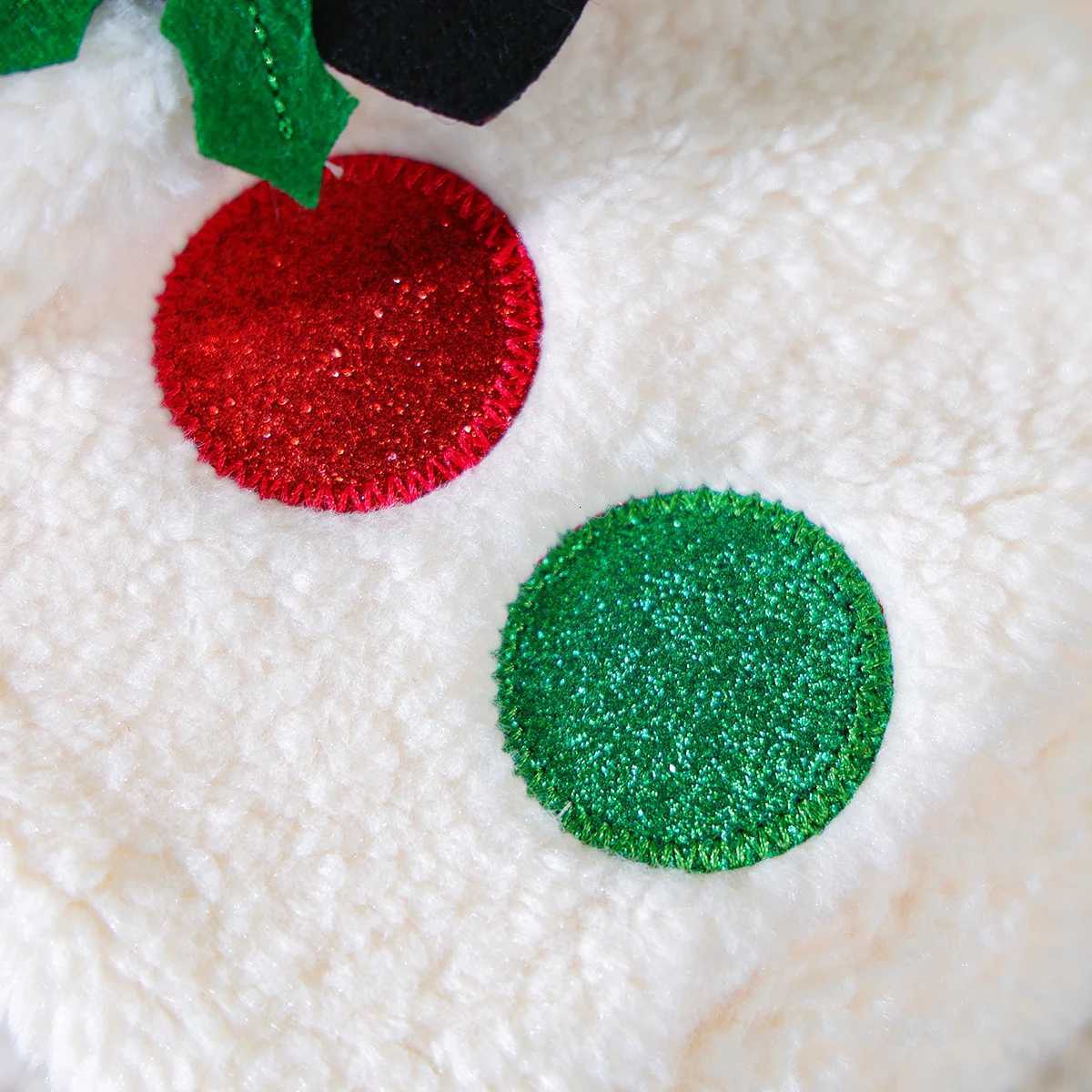 Pet Dog Cat Clothes Autumn and Winter Thickened Plush Snowman Sweater Jacket Snapdown White Hoodie JacketW251017