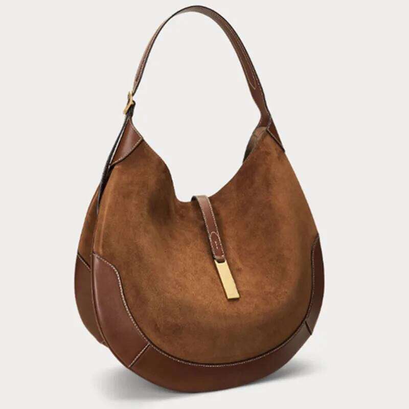 Designer Bags New Suede Vintage Shoulder Women Bags Ladies Large Capacity Tote Underarm Bag Hot Selling