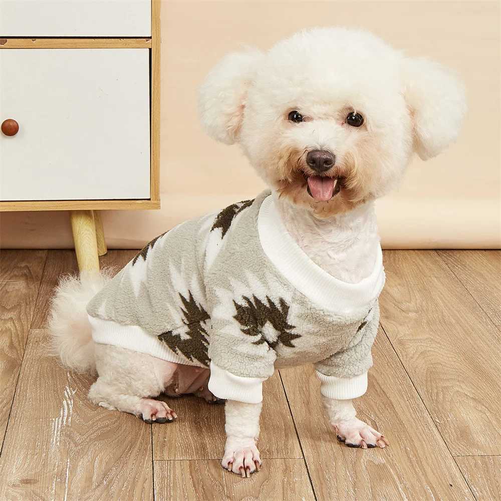 Winter Warm Puppy Dog Christmas Clothes National Style Pet Sweater for Small Dogs Chihuahua Pinscher Pullovers mascotas HoodiesW251017