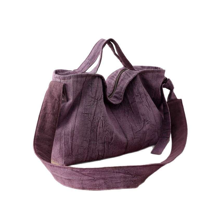 Artistic Cotton Linen New Tote Bag Canvas Crossbody Commuter Casual Large Capacity Women S Handbag High Quality