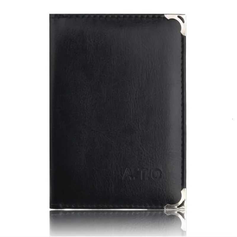 1Pcs New Russian Auto Driver License Bag Purse Business Credit Cards Holder PU Leather Car Driving Documents Protective CaseW251017