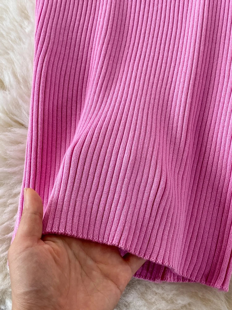 YuooMuoo Autumn Winter Women Dress Elegant Cross Vneck Slim Waist Knitted Bodycon Dress Korean Office Lady Vestidos 251017