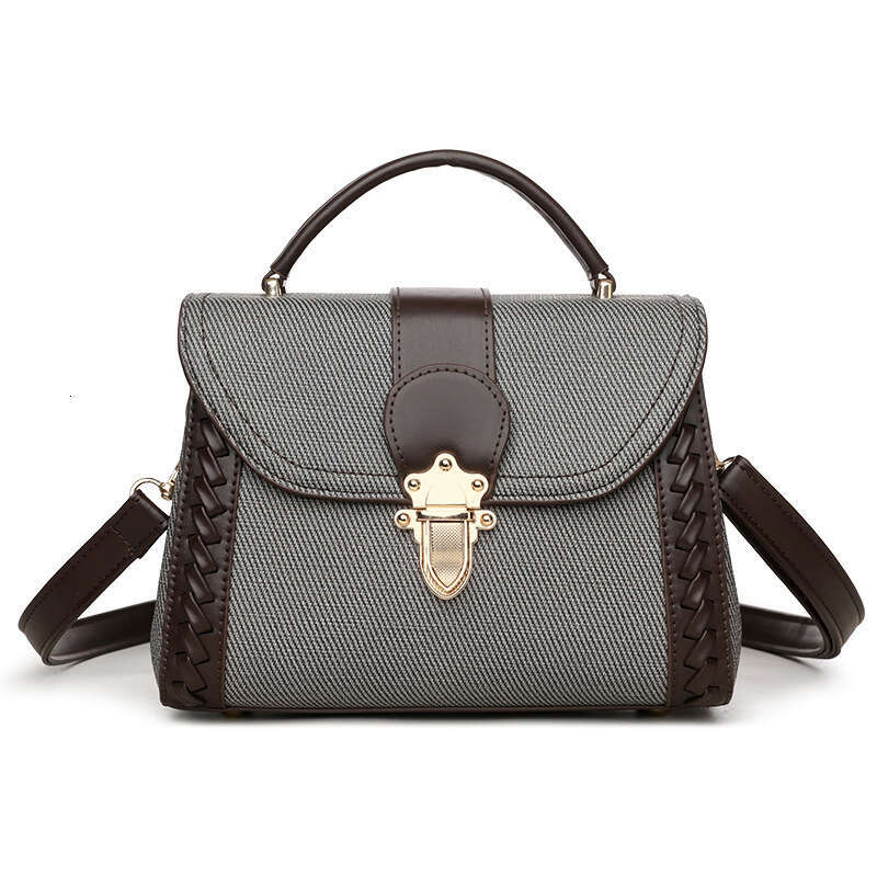 New Trendy Fashion Handbag Large Capacity Shoulder Crossbody Color-Block Small Square Bag Women's Backpack