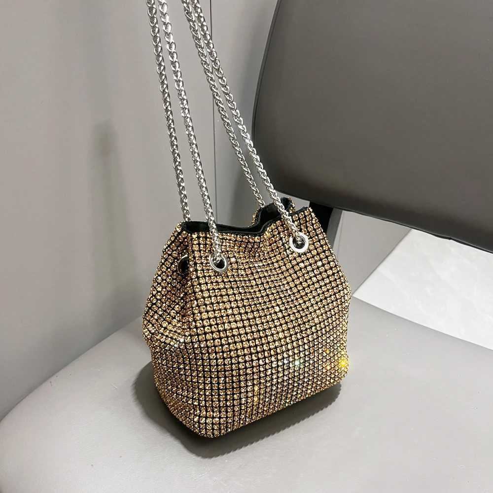 luxury Designer shoulder bag Handle Shining Rhinestones Evening clutch Bag Purse Crystal Purses and handbag Hobo Bags Z251017