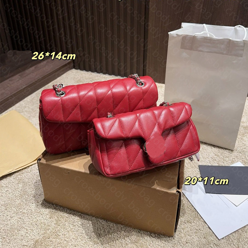 High Quality Shoulder Bag Designer Bag Womens Tabby Bag Messenger Bags Tote Handbag Nappa Leather Square Crossbody Fashion Quilted Bags Black Wallet Clutch