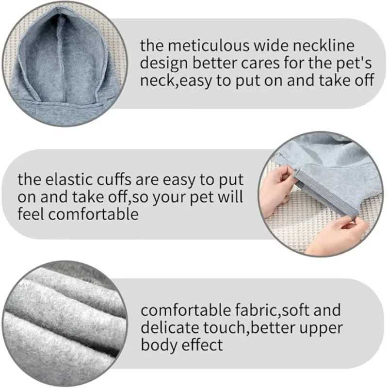 Dog Clothes Hoodies The Dog Face Wind Coat Warm for Small Large Dogs Jacket Sweatshirt French Bulldog Jacket Clothing SuppliseW251017