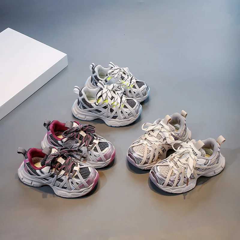 New Kids Sneakers for Girls Spring Autumn Classic Boys Causal Basketball Shoes School Sports Versatile Childrens Tennis ShoesT251017