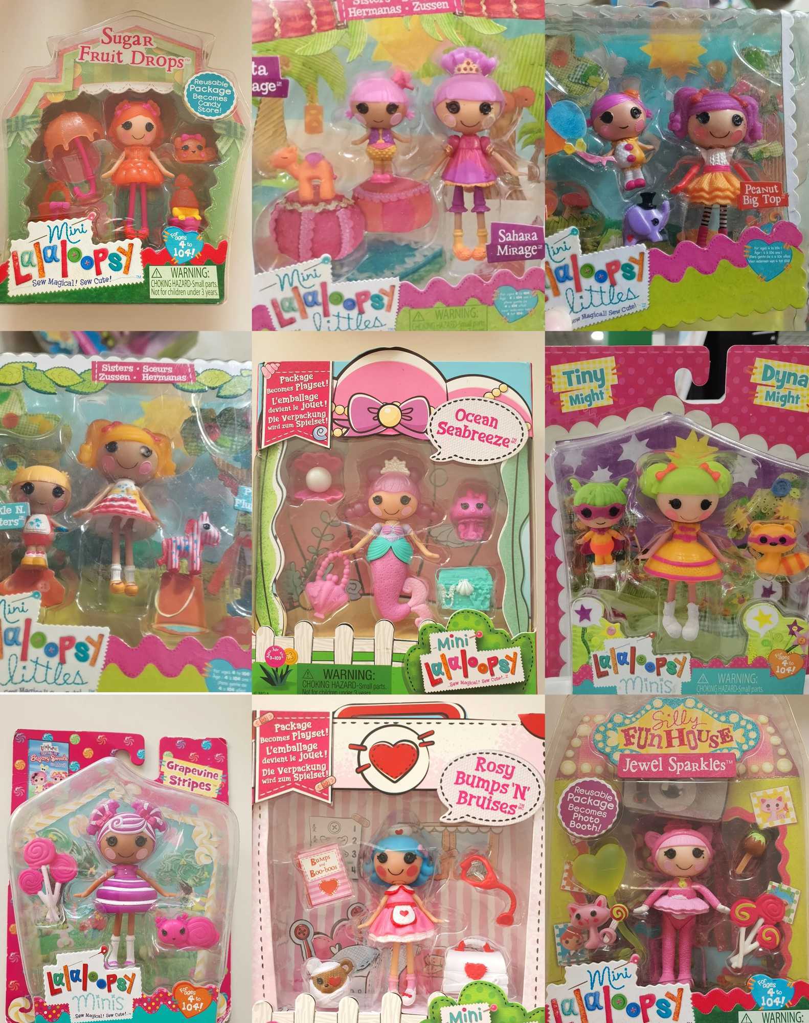 Original Design Fabric Doll Toys Lalaloopsy Dolls Holiday Girls Gift Little Sister Multiple Toy L251017ECMG