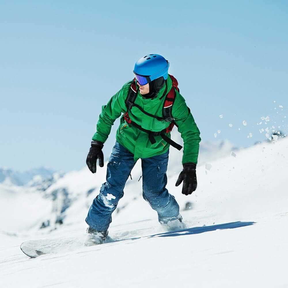 Waterproof Winter Gloves for Men Women Touchscreen Antislip Heated Glove Thermal Gifts for Dad Z251017