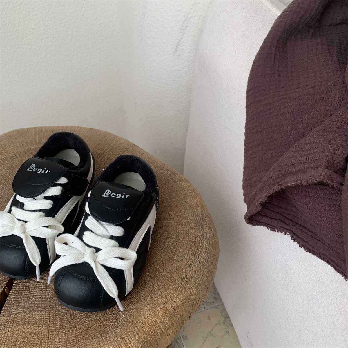 Cute Flip Winter Toddler Shoes for Children Aged 136 Girls Training Shoes Boys Baby Shoes W251017